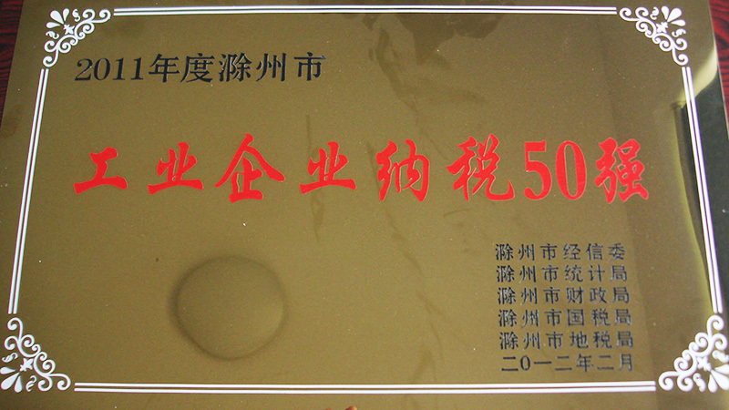 工(gong)業企(qi)業納(na)稅50強(qiang)