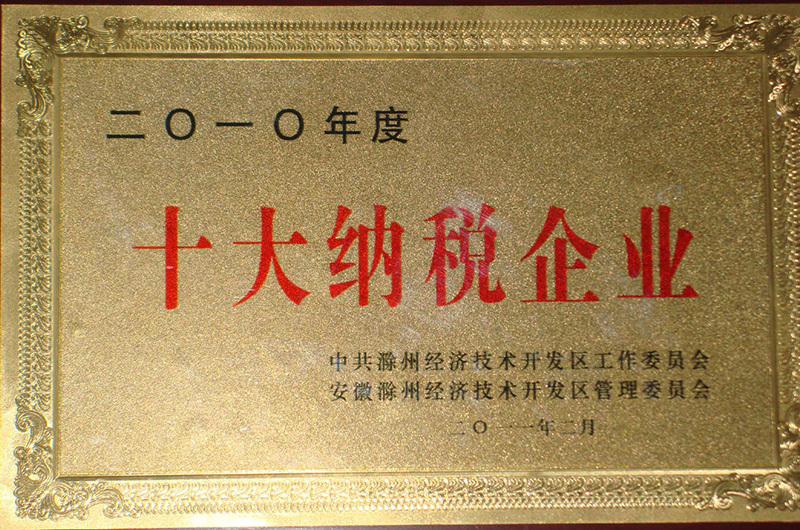 十(shi)大納(na)稅企(qi)業